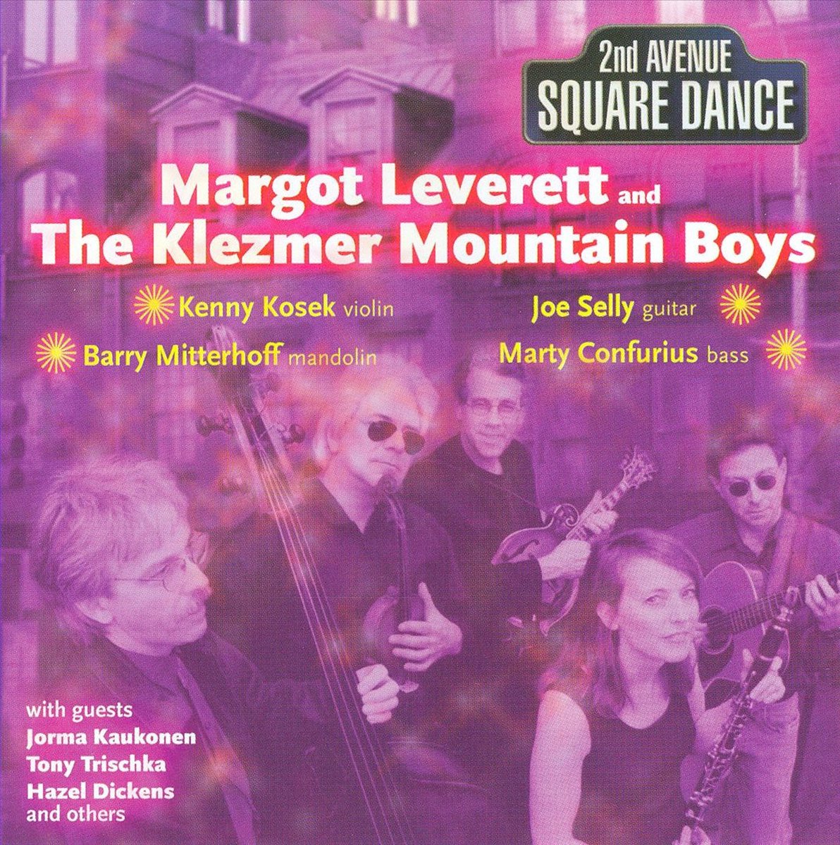 Margot Leverett & The Klezmer Mountain Boys - Second Avenue Square Dance (CD)