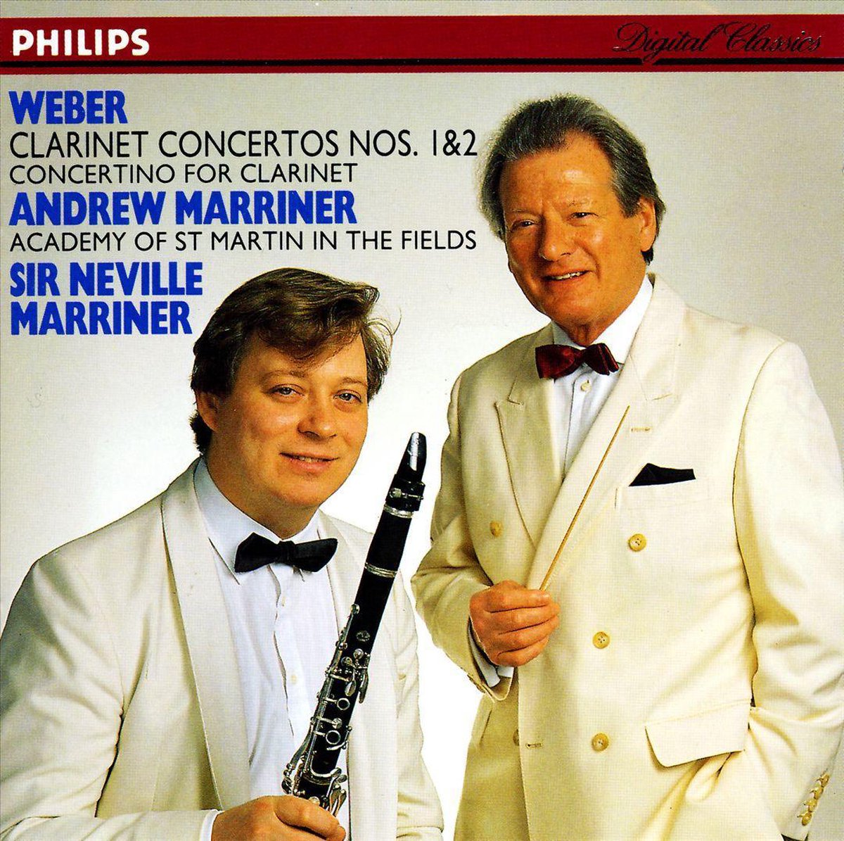 Weber: Clarinet Concertos Nos. 1 & 2; Clarinet Concertino
