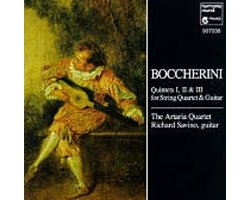 Luigi Boccherini: Quintets I, II & III for String Quartet & Guitar