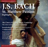 Bach; St. Matthew Passion Highlights