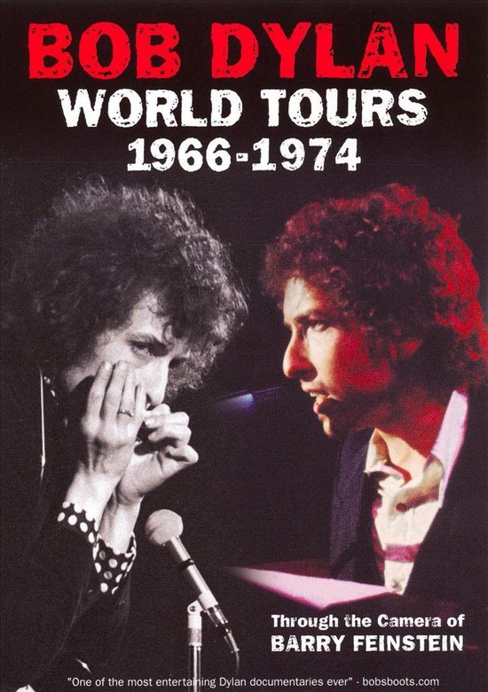 Cover van de film 'Bob Dylan - World Tours: 1966-1974'
