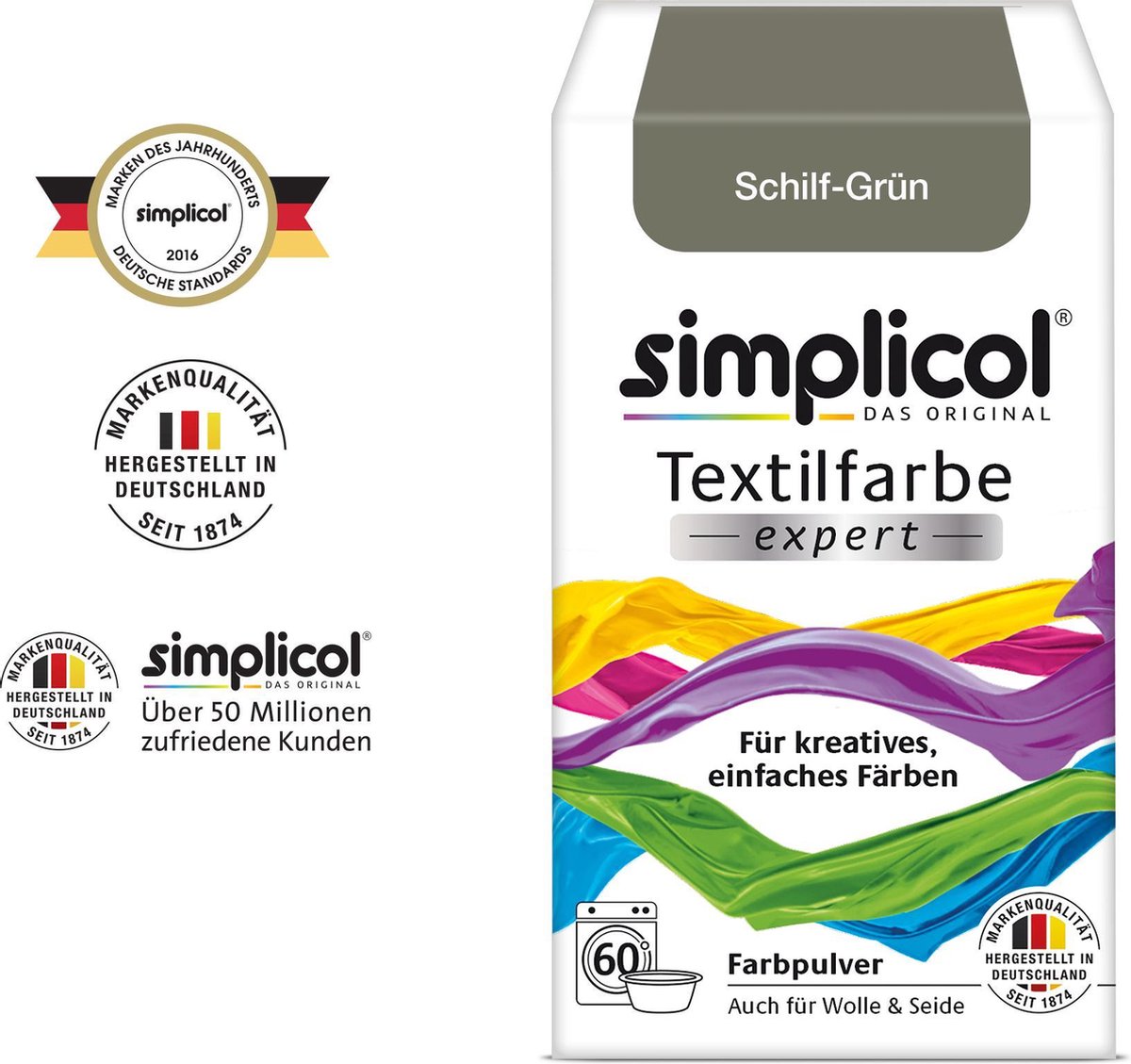 Kampioenschap Afdrukken keuken Simplicol Textielverf Expert met Color Fixer - Textielverf voor wasmachine  of handwas... | bol.com