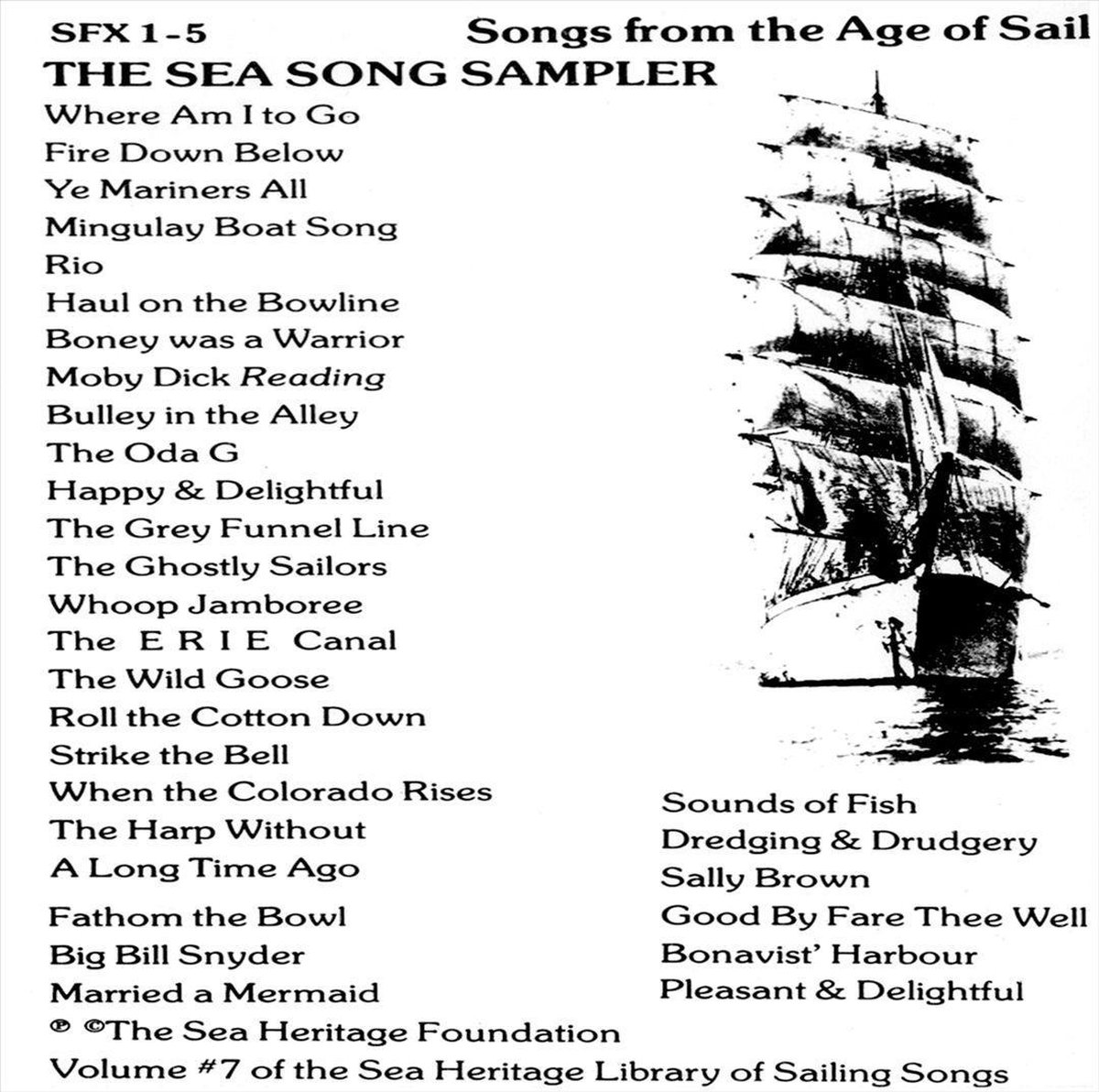 Sea Song Sampler: Songs From the Age of Sail