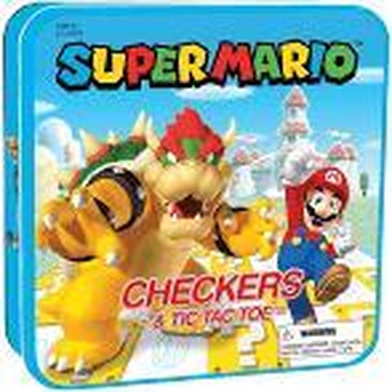 Afbeelding van het spel Super Mario Checkers/Tic-Tac-Toe