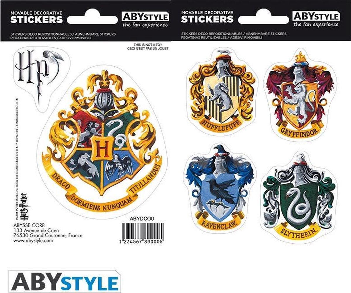 Harry Potter - Planches de stickers autocollants Objets Magiques