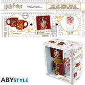 Harry Potter Gryffindor Gift Set Glass / Coaster / Mini Mug