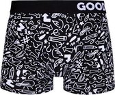 Good Mood Heren Boxer - Doodles - M