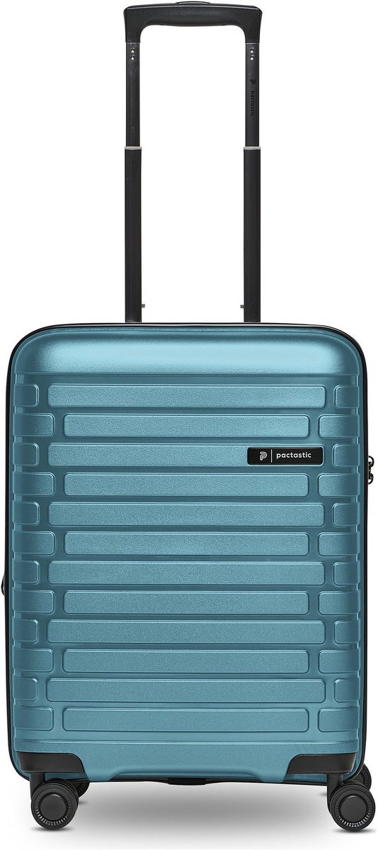 Pactastic Collection 04 Cabin Trolley Ice Blue - Metallic Blauwgrijs 55cm