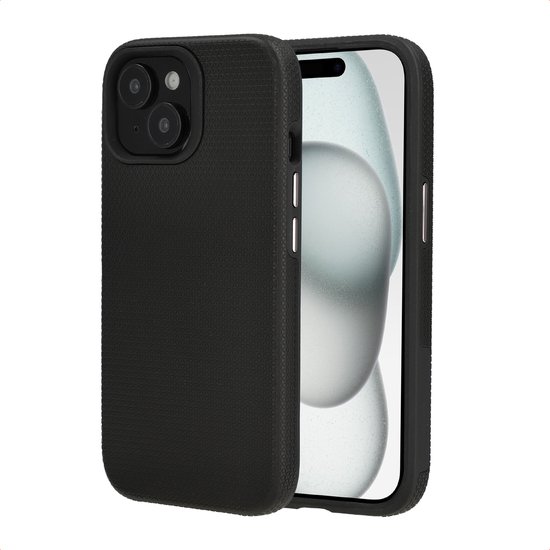 Housse Accezz - Compatible avec Apple iPhone 15 - Tough Backcover compatible avec MagSafe - Zwart