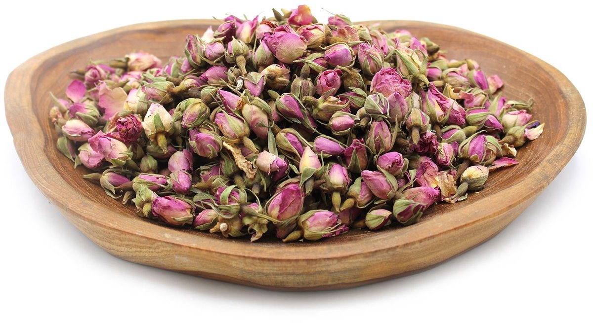 Ancient Wisdom Droogbloemen - Roze rozenknoppen 0,5 kg - gedroogde bloemen