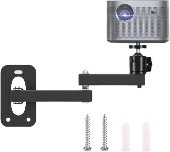 Universele projector beugel plafond muur verstelbaar metaal 1/4 inch schroef 17×35 cm