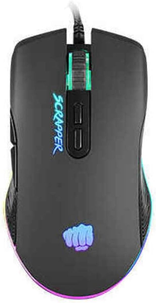 Geavanceerde Gaming Muis USB 6400 DPI met 7 Knoppen en RGB Verlichting