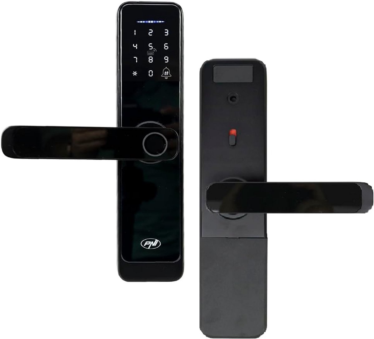 Slim Digitale Deurslot met Vingerafdruk, Code, Tag en Tuya App - Voor Thuis of Airbnb