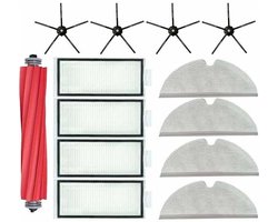Accessoires Geschikt voor Roborock Q7 Max + Reinigingsdoek, dweilpad, zijborstels, hoofdrol, Xiaomi zwarte stofzuiger vervangingsonderdelen
