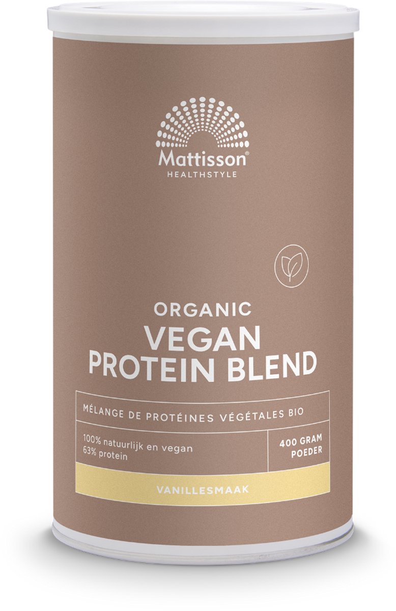 Mattisson HealthStyle Vegan Protein Blend Vanilla 400GR