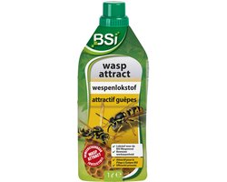 BSI - Lokstof Wasp Attract 1 L - Lokmiddel voor Wespen en Hoornaars - Geschikt voor BSI Wespenvallen - Effectieve Aantrekking