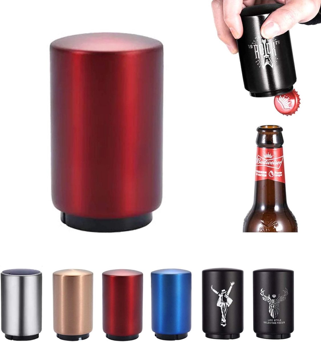 Automatische Magnetische Flesopener voor Bier en Drankflessen - Keukengadget