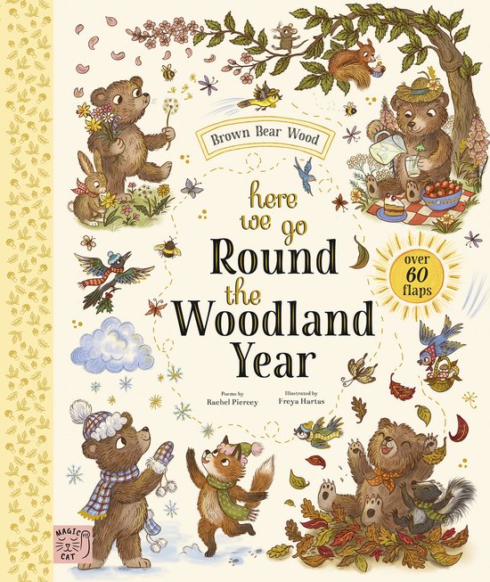 Brown Bear Wood- Brown Bear Wood: Here We Go Round the Woodl ... - cover