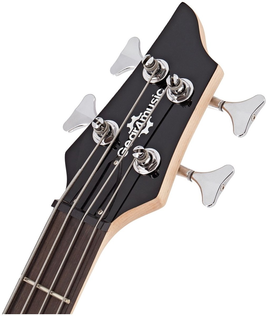 Chicago Basgitaar van Gear4music, Zwart thumbnail 2