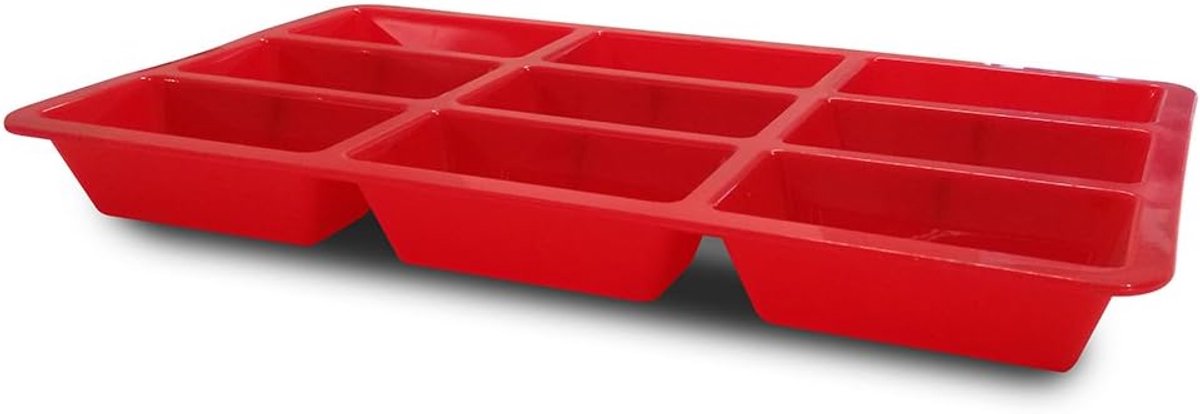 Mini Bakvorm Set 9 Stuks Siliconen voor Cakejes en Broodjes