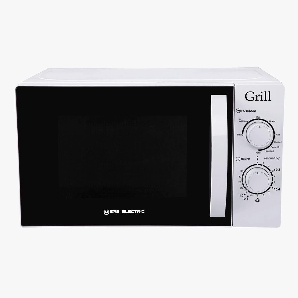 Magnetron met Grill 20 Liter RVS 5 Niveaus Ontdooifunctie Timer 700W