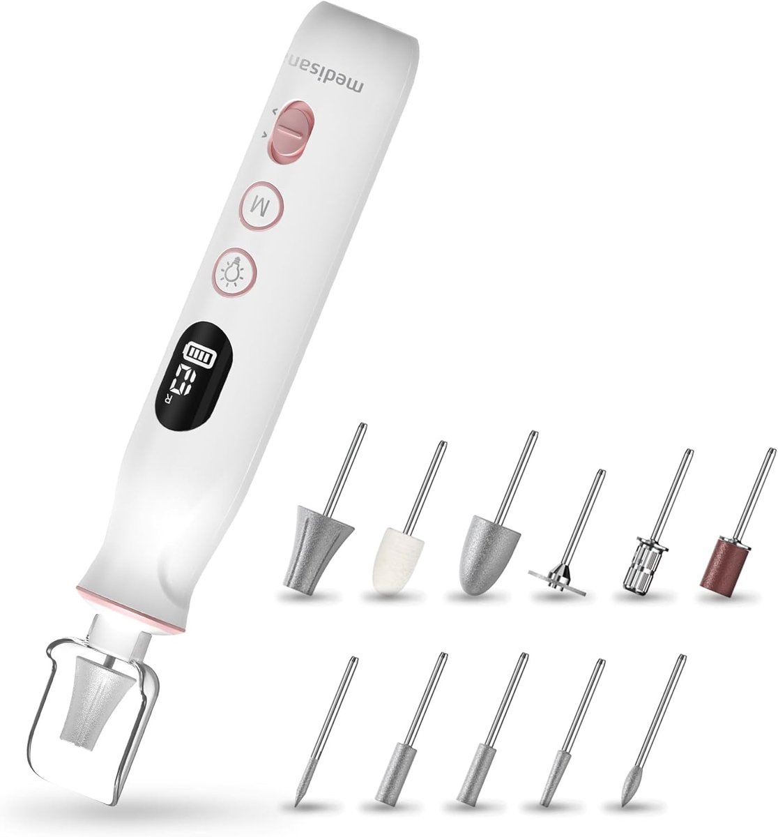 Pedicureset Elektrisch - Nagelfrees en Eeltverwijderaar - Voetenverzorging - Pedicuretool