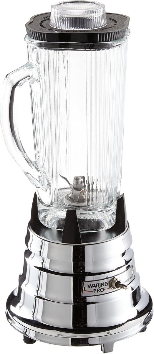 Krachtige Professionele Staafmixer - Blender met Glazen Kan en Metalen Behuizing