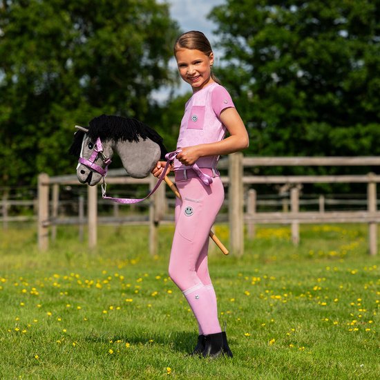 QHP - Halsterset voor Hobby Horse - Collection - Cheery Pink - LET OP! EXCLUSIEF HOBBY HORSE van QHP — afbeelding 2