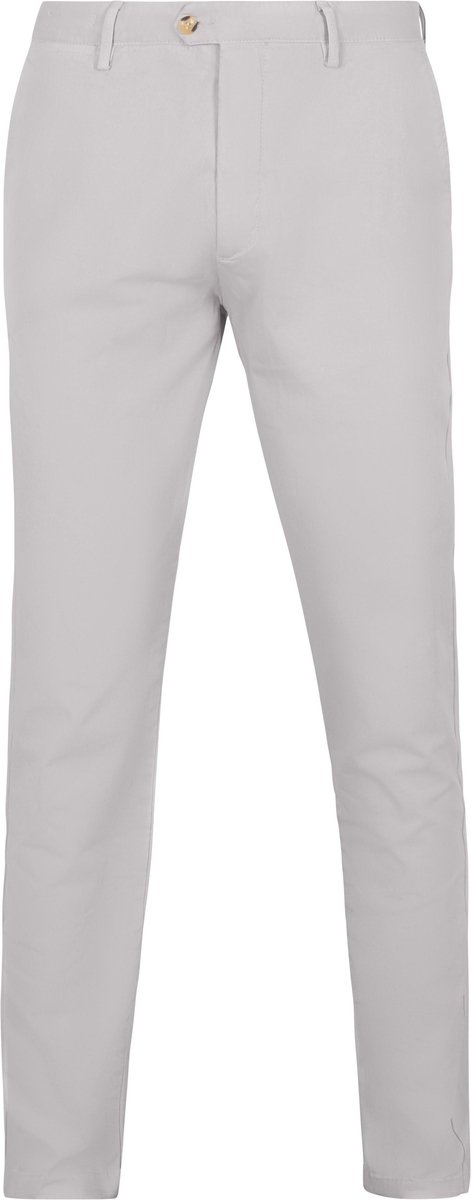 King Essentials The Harry Chino broek Grijs - Maat W 34 - L 30 - Heren - Mannen broeken