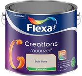 Flexa - Creations Muurverf Extra Mat - Soft Tune - Kleur van het jaar 2026 - Mengverf - 2.5 L