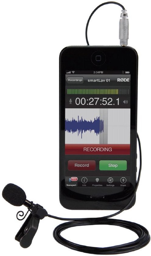 RØDE smartLav+ – Lavalier Microfoon voor Smartphone & Tablet