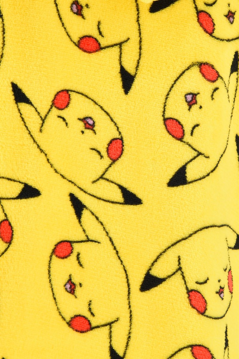 Pokémon Pika pull-on pluche fleece deken, poncho 4 jaar / 104 cm — cadeau in Spellen & Speelgoed - foto 5