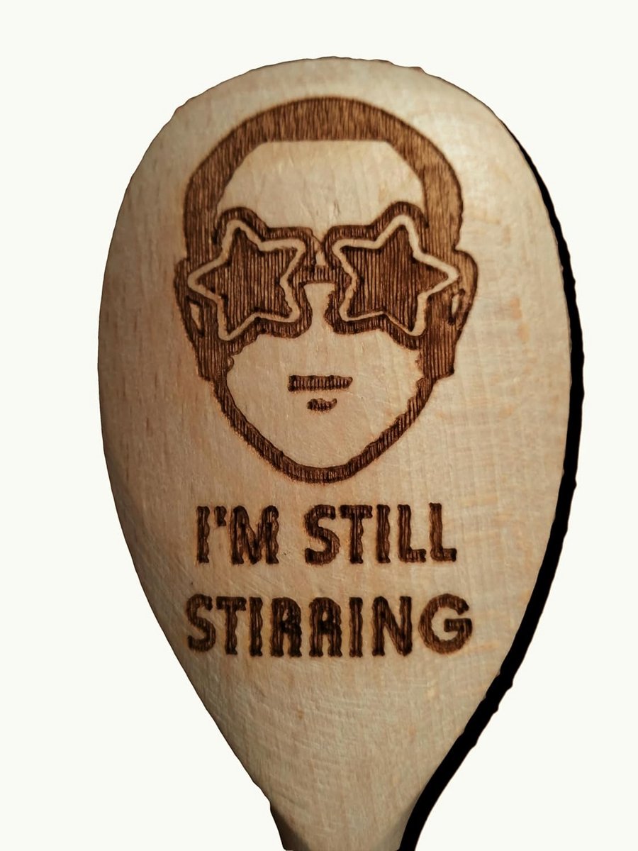 Houten Keukenschep met Sterontwerp - Origineel Cadeau