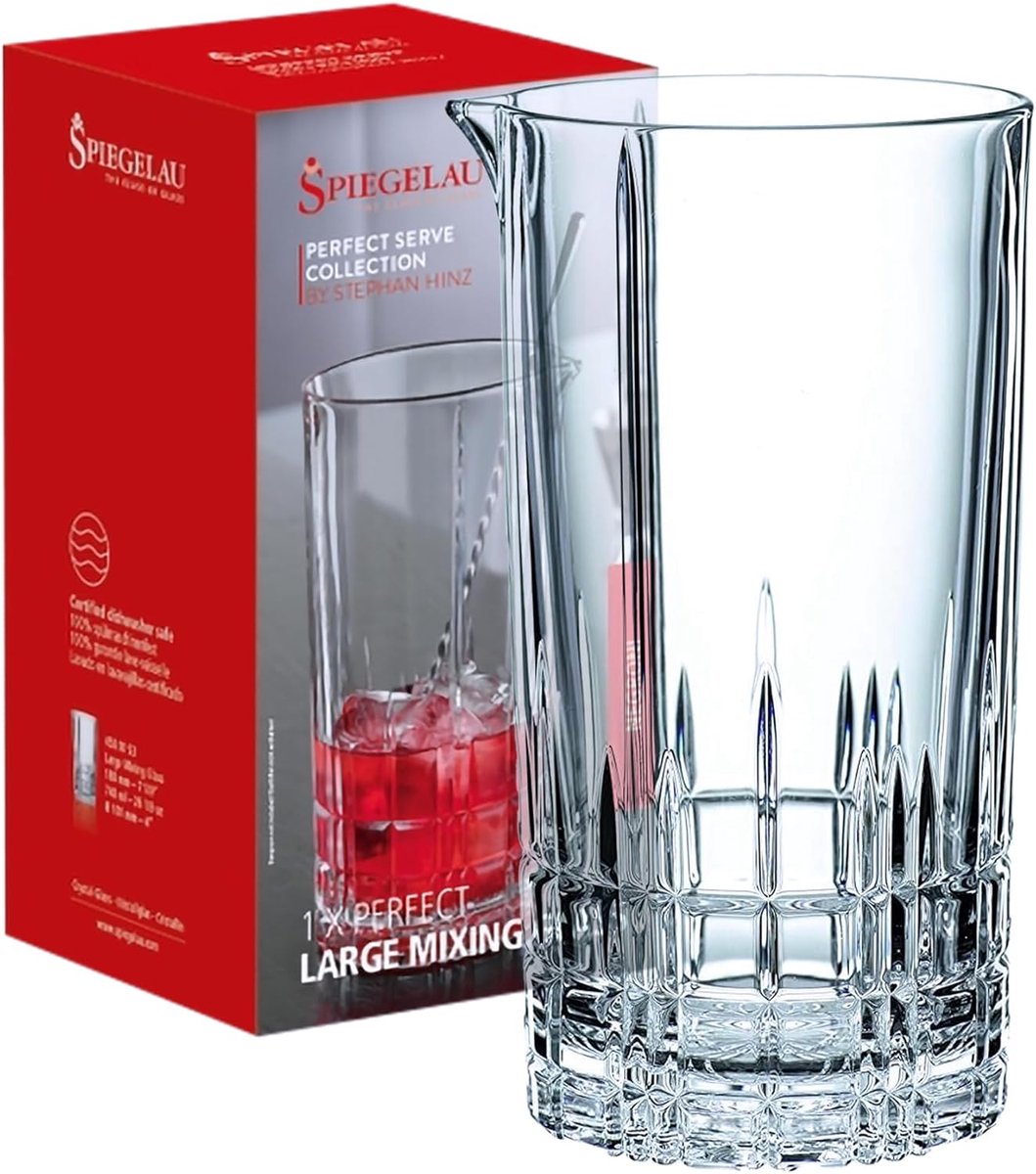 Groot Cocktailmengglas Kristal 750 ml Blender Glas voor Mixdrankjes