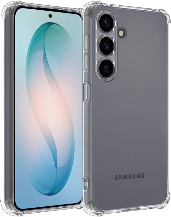 Housse - Adaptée au Samsung Galaxy S26 - Robuste et antichoc - Coque de choc en silicone - Housse de protection - Housse de téléphone - Transparent