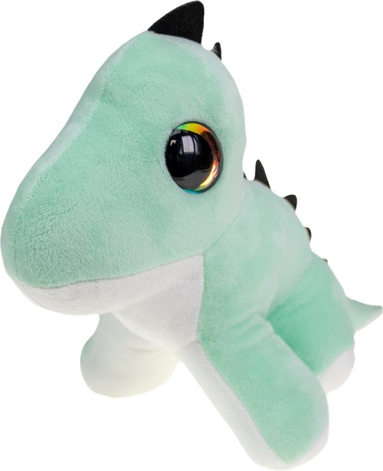 Lumo Stars knuffel dino baby 15cm - zachte dinosaurus pluche speelgoed.
