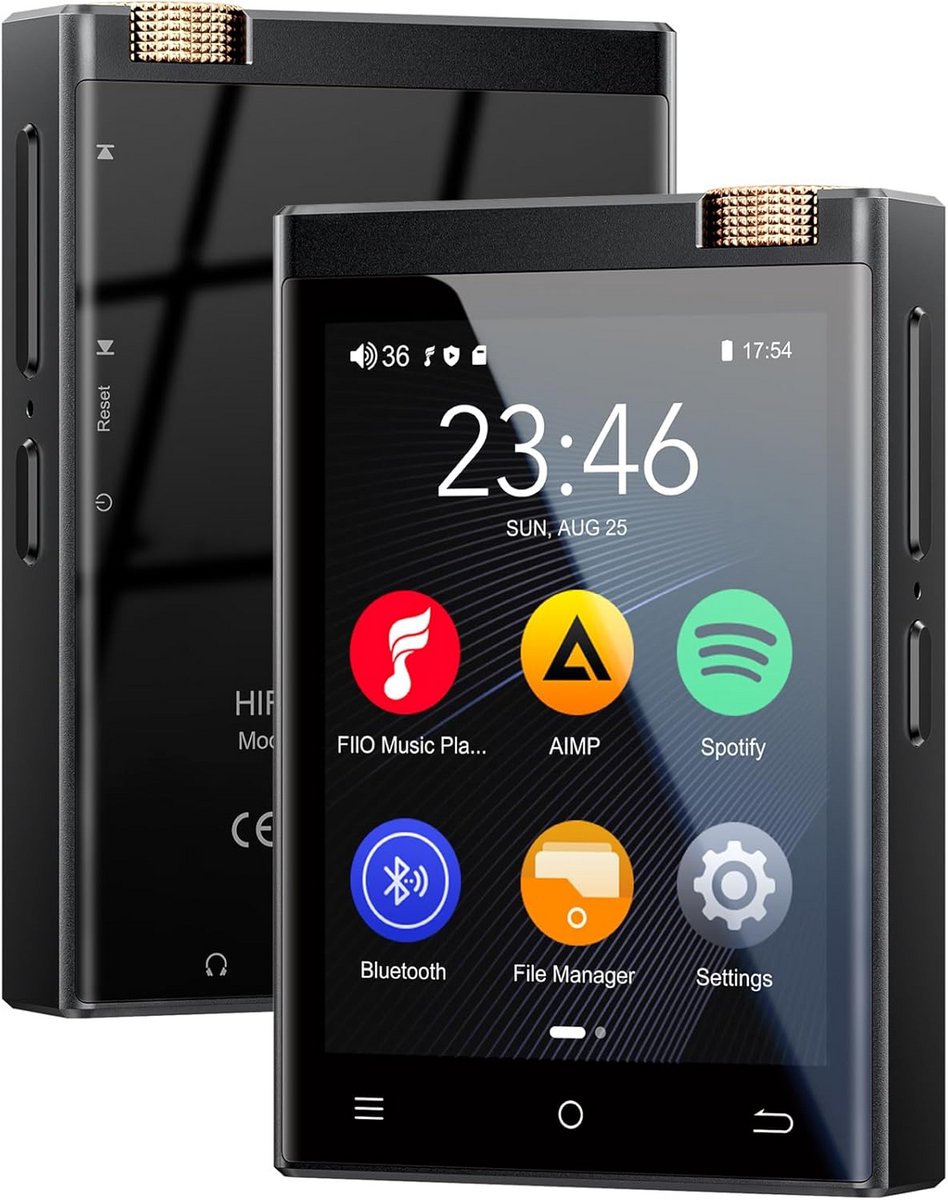 Hifi MP3-speler met Bluetooth, WiFi en bestandsbeheer