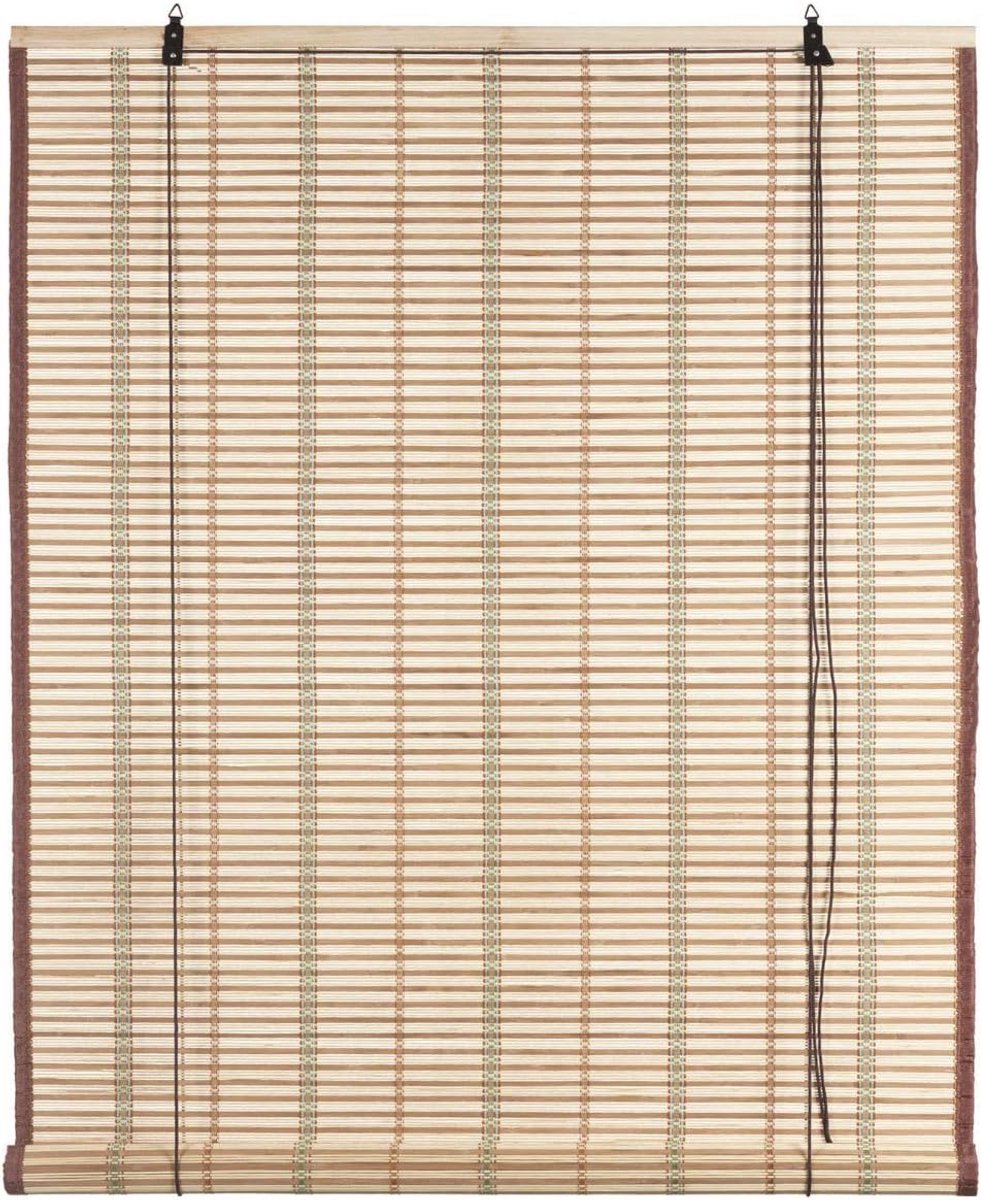 Bamboe Rolgordijn 120 x 250 cm - Natuurlijk Zonwerend Gordijn voor Privacy en Decoratie