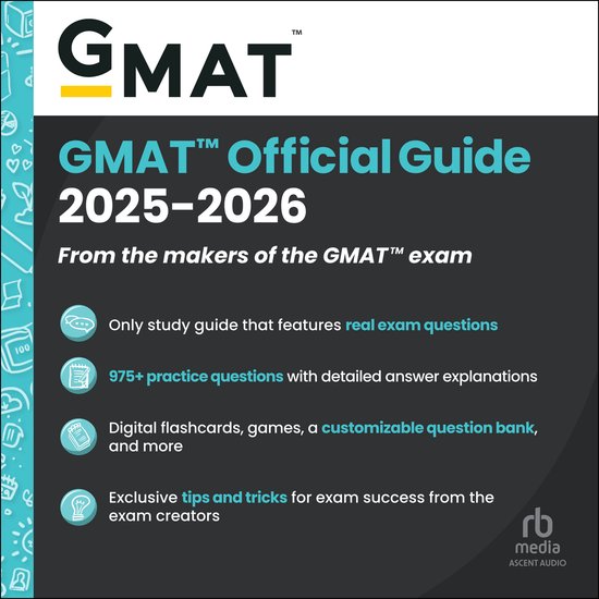 GMAT Official Guide 2025 - 2026 - cover