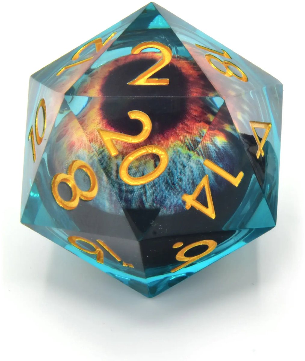 Eye of the Oracle 33mm Floating Eye D20