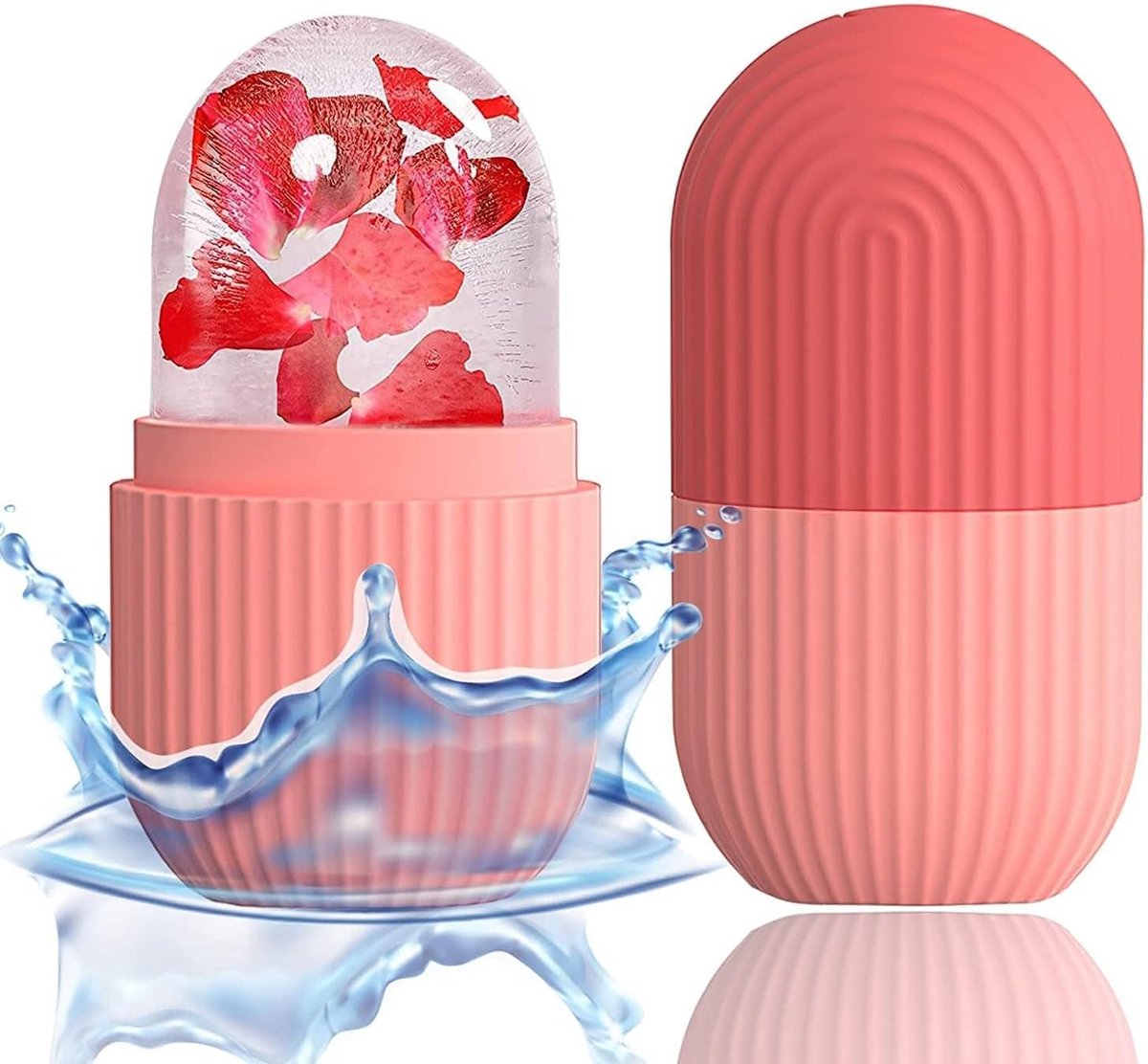 Gezicht Roller IJs & Massage Apparaat voor Wallen, Huidverfrissing en Ontspanning