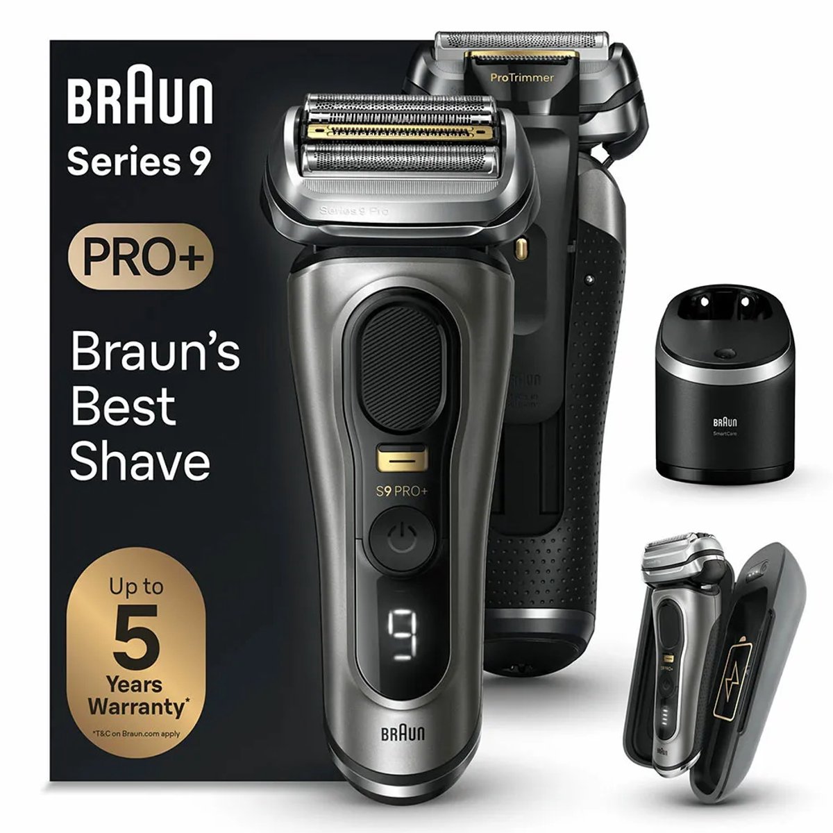 Braun Series 9 Pro+ 9575cc - Scheerapparaat - SmartCare - afbeelding 2