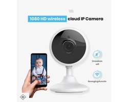 RaviSoll Babyfoon met camera - 1080HP Camera - Wifi - Night Vision - Bewegingsdetectie – Spraakfunctie - Beveiliging - Camera - Huisdier