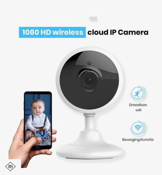 Babyfoon met camera - 1080HP Camera - Wifi - Night Vision - €33,95