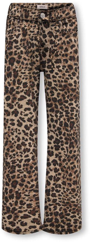 Kids ONLY pantalons d'été filles - coupe large - taupe - Koggianna- Madison