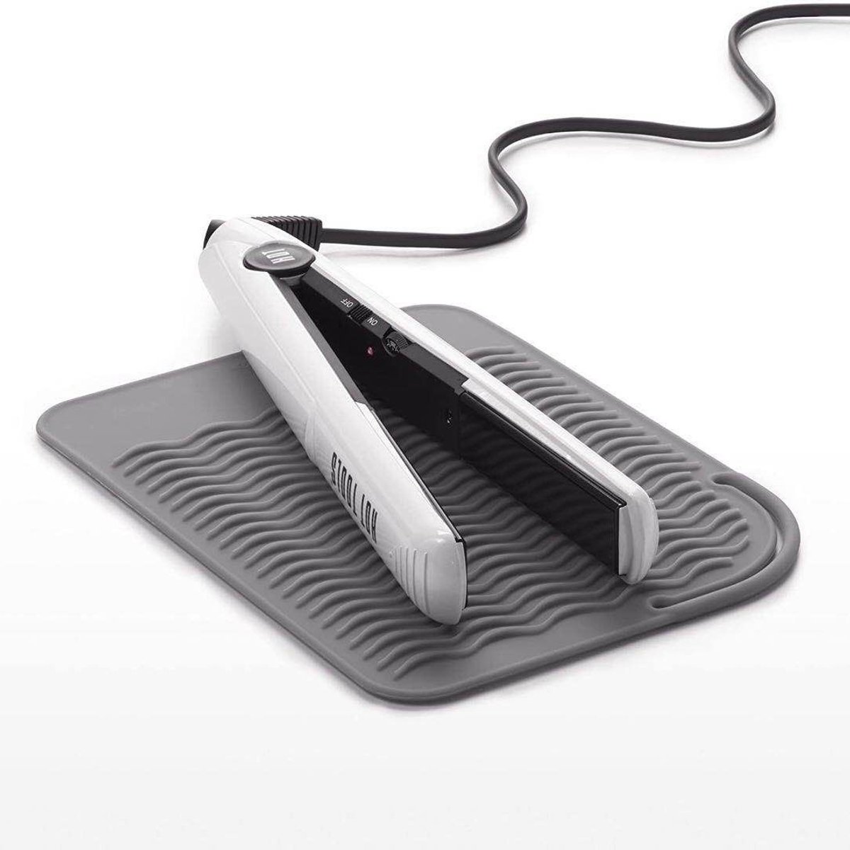3 Stucks-Hittebestendige Mat-Hittemat-Heat Protector-Siliconen Sleeve-Stijltang mat-Krultang mat-Haaraccessoires-Styling-Kappers benodigdheden-Haarstyling-Kapper
