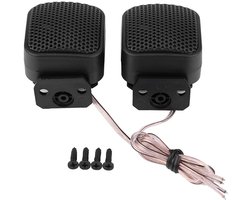 Auto Speakers - Luidsprekers - Muziek Luisteren - Hoge Temperatuur Bestendig - Compact Formaat - Zwart