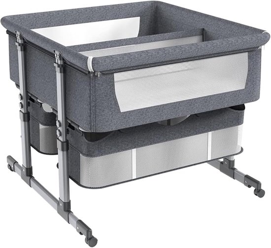 Verstelbare Baby Wieg naast Bed