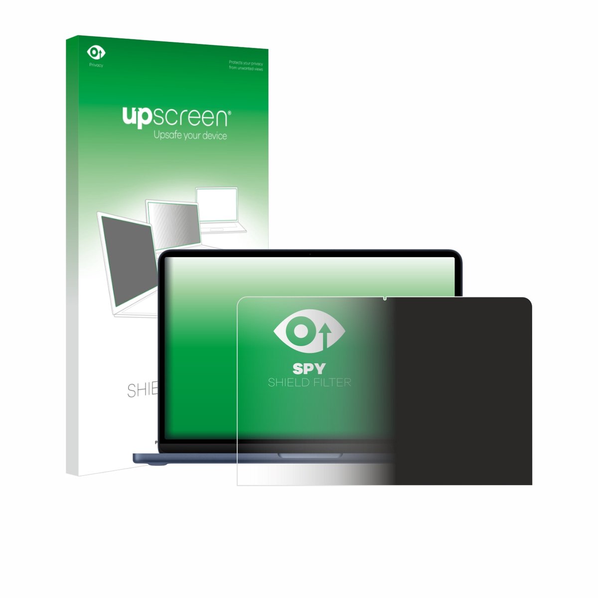upscreen - privacyscherm voor Apple MacBook Neo 13" 2026 - privacy filter screenfilter Blauwlichtfilter