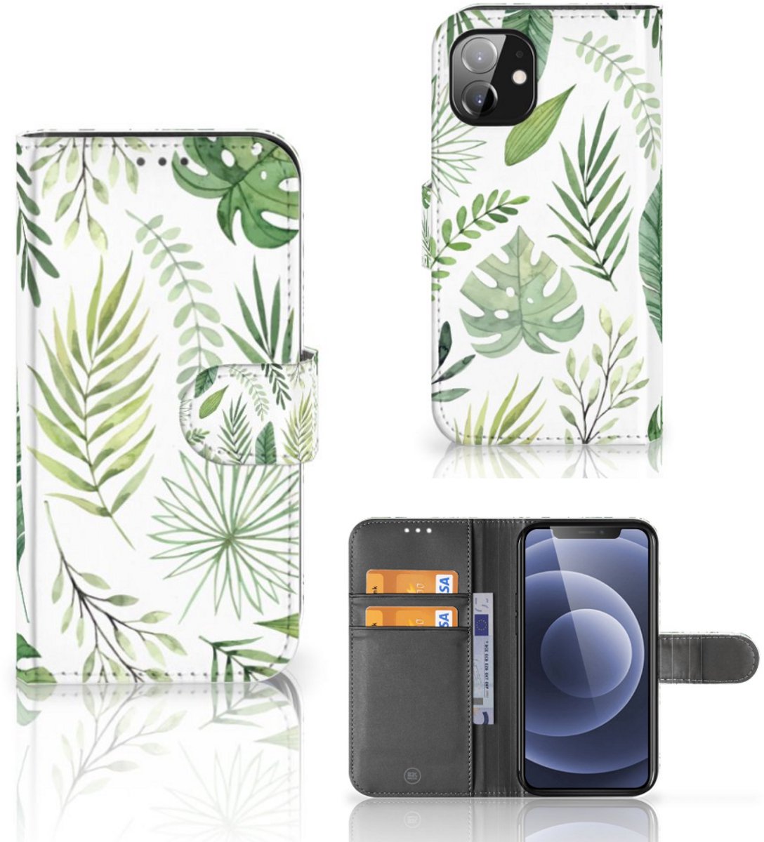 Apple iPhone 12 Mini Hoesje Leaves